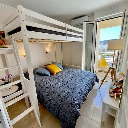 아파트 Sublime 89m Front De Mer With 2 Balconies