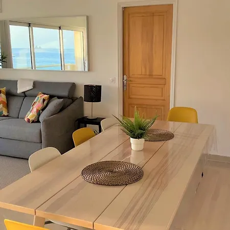 아파트 Sublime 89m Front De Mer With 2 Balconies 라센느쉬르메르